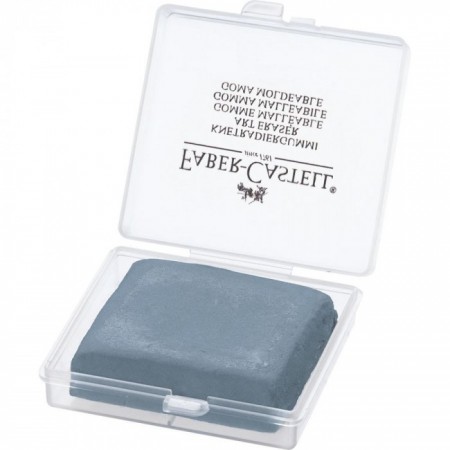 Kneadable eraser grey with plastic box 18x